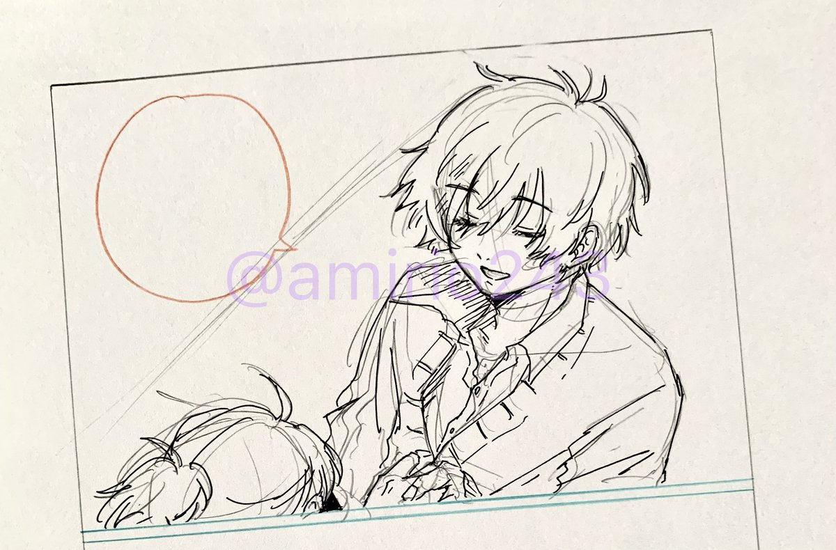 進捗
今回の紫苑さん、描いてて安心する