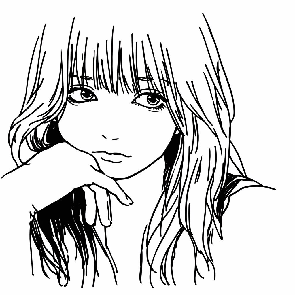 友人が似顔絵を描いてくれたよ〜
※美化されています