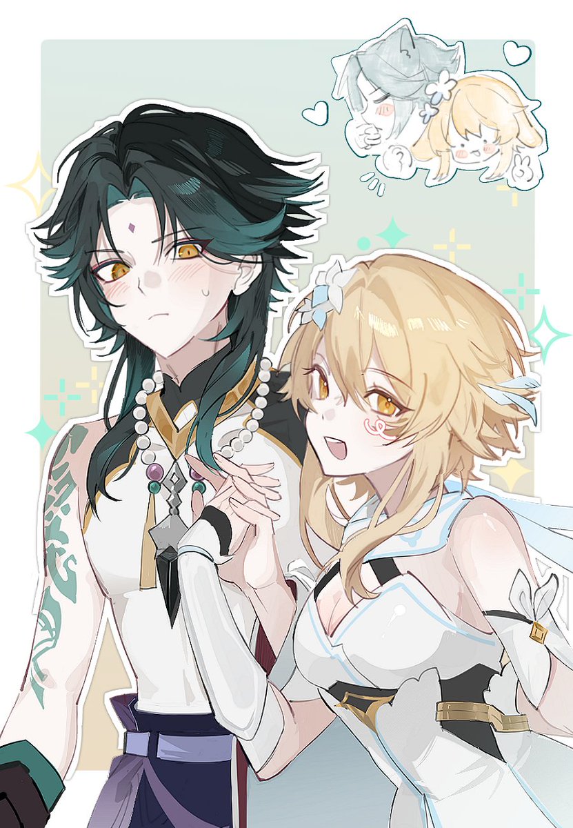 #RT #커미션
목표 금액 달성시 rt추첨으로 한 분 2인페어 흉상 그려드립니다! 

첫 커미션이라 선착순 4분만 먼저 받을 예정입니다🥹
자세한 공지사항은 아래 링크 확인해주세요!

신청은 오픈채팅과 트위터 디엠으로 받습니다🙇‍♀️
공지:posty.pe/qg554u
옾챗:open.kakao.com/o/sjuwfbdi