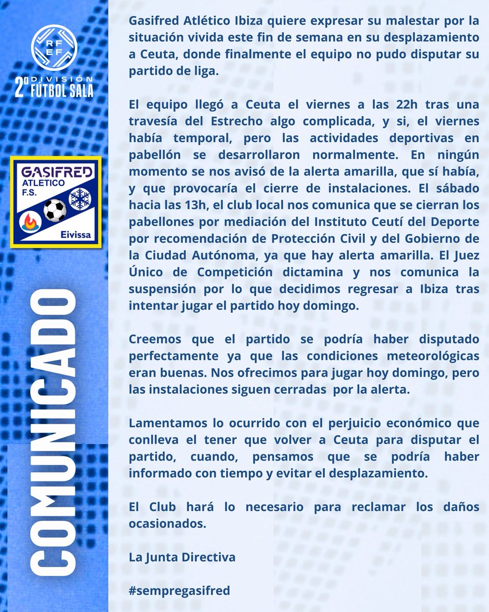 Gasifred Atlético Ibiza tweet media