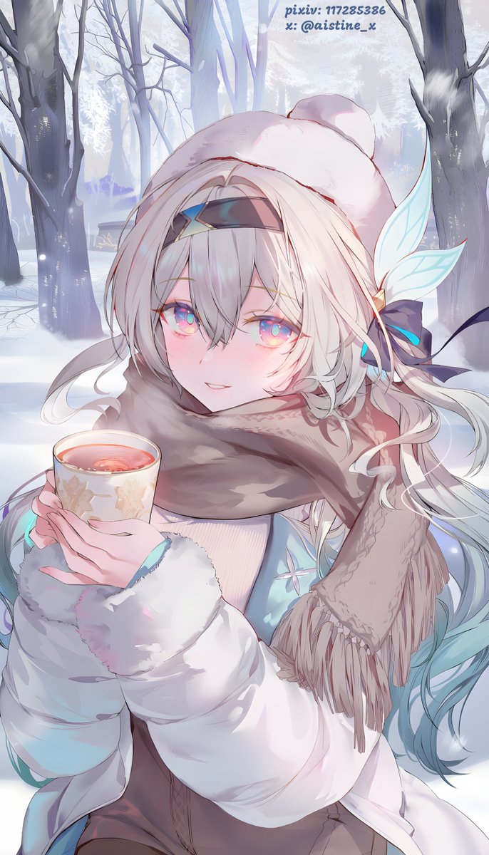 aistine_x's tweet photo. A cup of warmth
#ホタル #崩壊スターレイル #HonkaiStarRail #崩坏星穹铁道 #Firefly #FireflyHSR https://t.co/4i771Pm64o