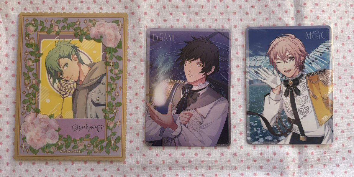 交換】 うたプリ 15th Anniversary CD メッセージカード メセカ譲