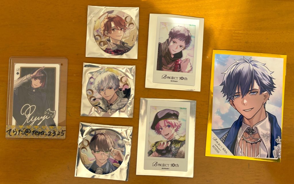 交換】B-PROJECT Bプロ 10th Anniversary AGF 譲) 缶バッジ: 北門 釈村