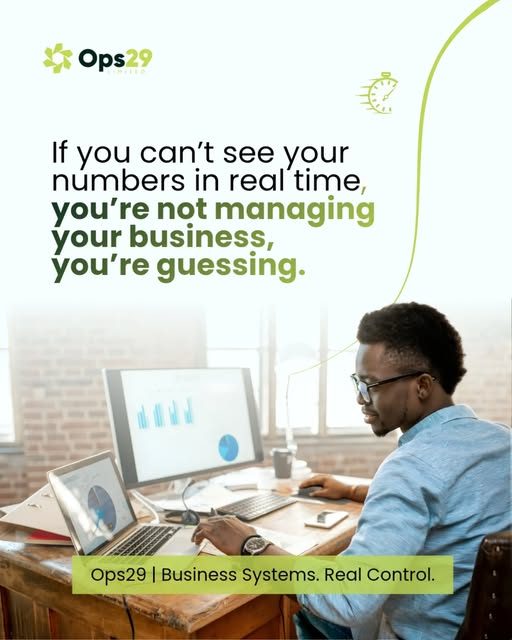 Ops29Limited's tweet photo. If your sales reports come days later
If finance closes books manually
If inventory numbers don’t match reality

If you need three different people to confirm one figure

You don’t have a system, you have assumptions.
And assumptions are expensive.
#Ops29 #ERP #OdooNigeria https://t.co/rlh36Z1Q9q