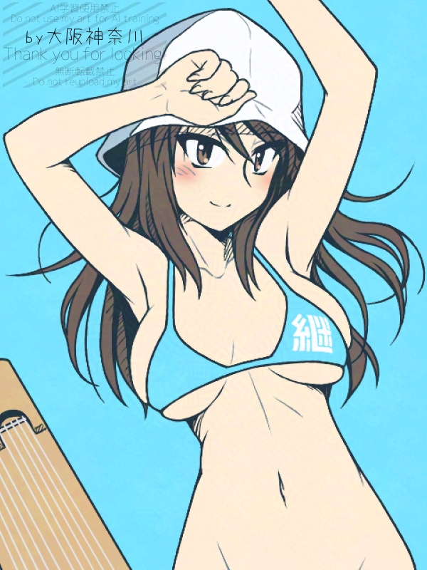 シャドウバンされているというのに、くそ寒いので水着を貼る胆力!カラダニキヲツケテネ! 