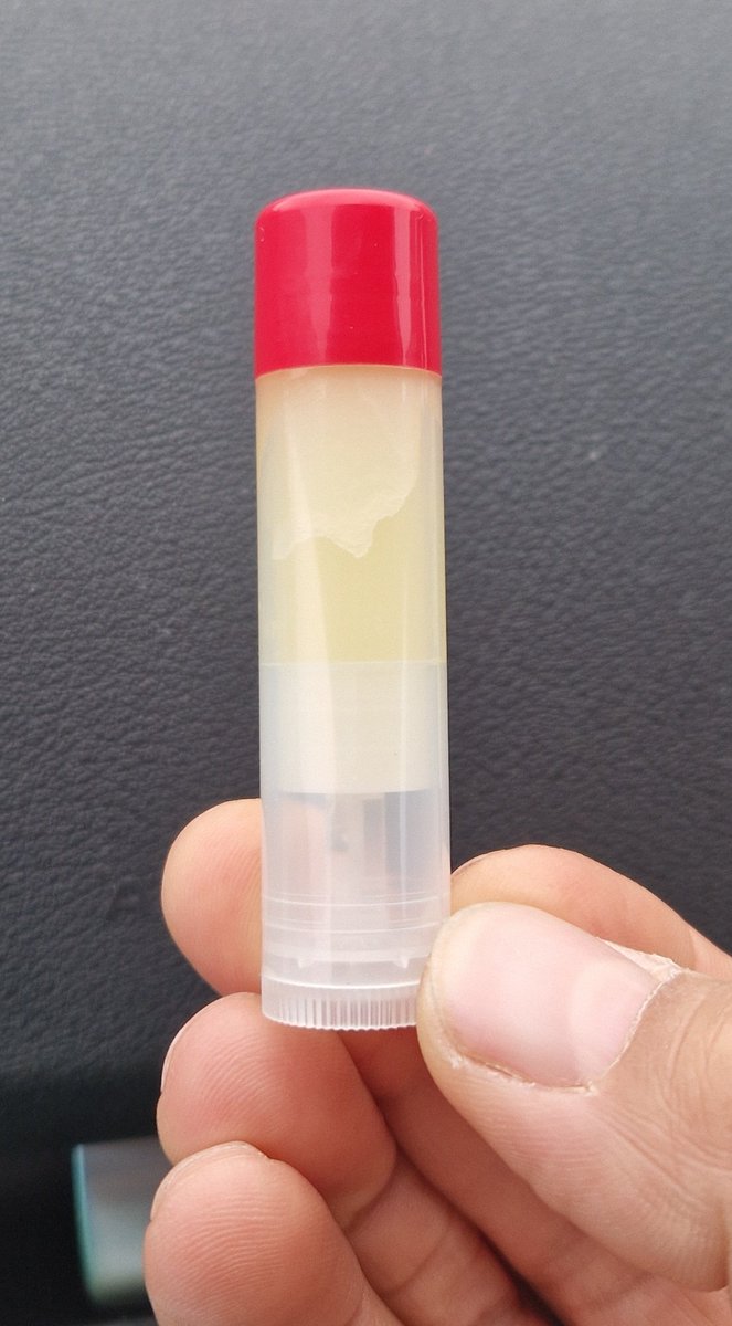 JadeLJohnson7's tweet image. Hey @Carmex, my 9 year old son just bought one of your lip balms from @Primark with his pocket money.

He love peeling off the packaging, and LOOK what we discovered....your lip balm stick is only HALF full!!?? 

This is not only unfair to customers, its also false advertising!