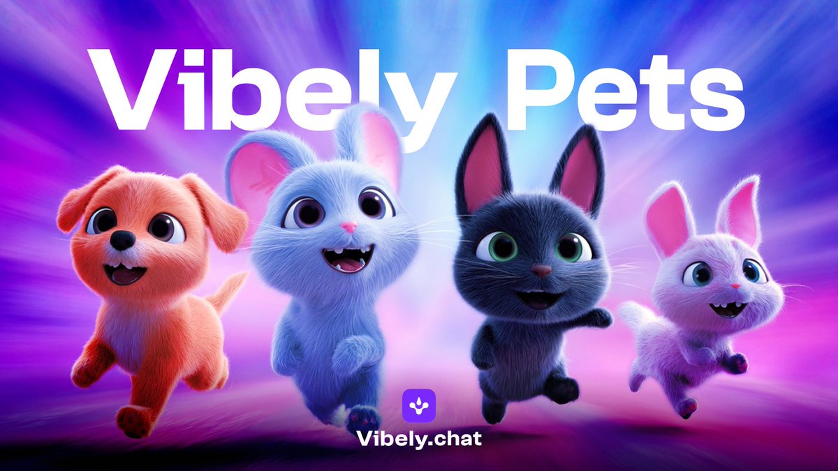 Something’s been *sniffing* around the Vibely platform lately… 🐾✨

Little digital companions that start as curious sparks… and grow *with* you.  Emotionally.  Personally.  
Evolving right alongside your AI. Unlocking deeper empathy, new moods, new layers of connection.

🐾