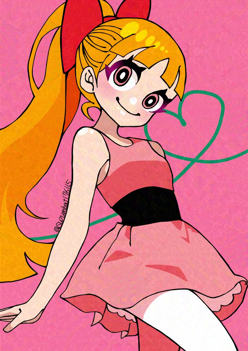 suzumbati76115's tweet image. 自分絵ブロッサム🩷
#CartoonNetwork