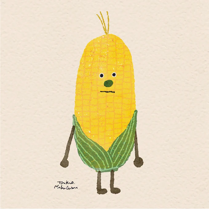 #野菜キャラクター キノコって野菜でいいんかな?
