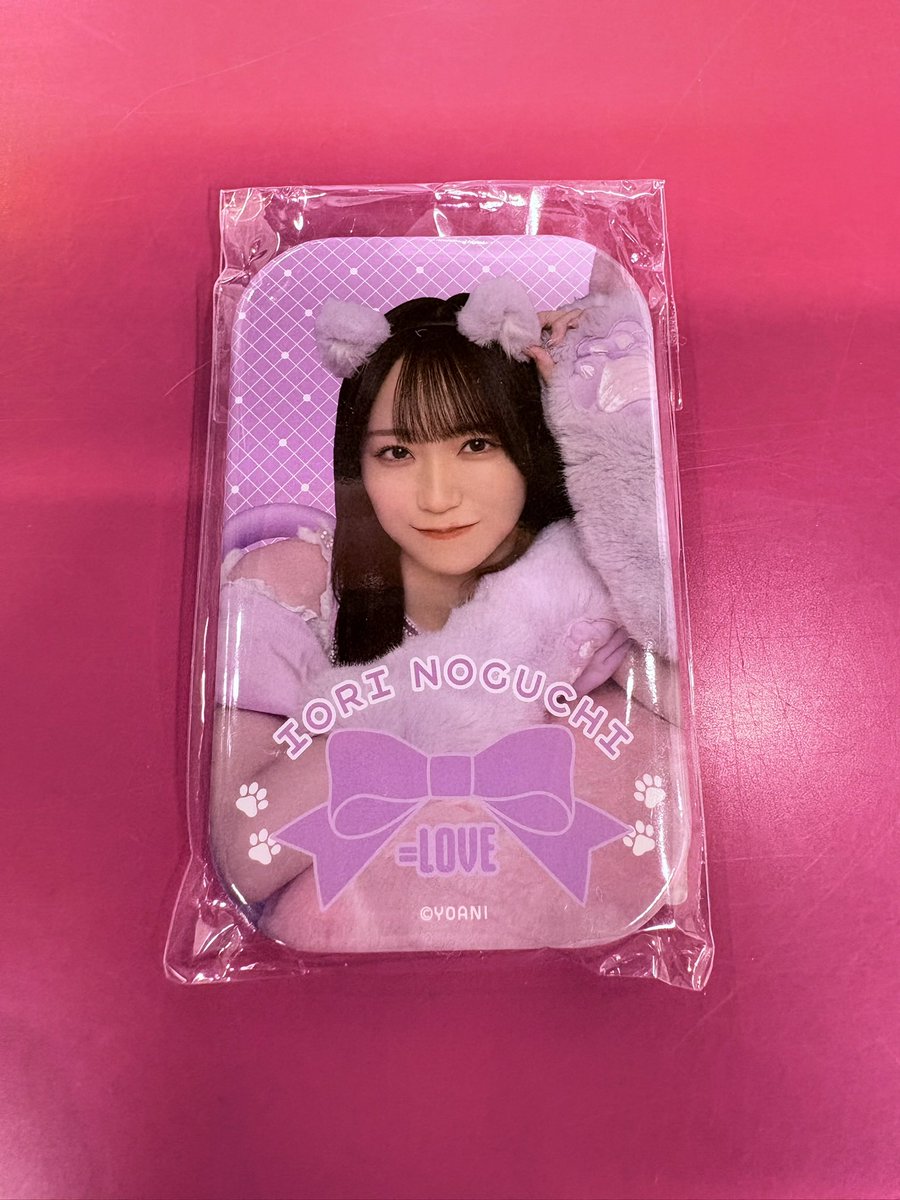 いおさんの猫缶バッジ入荷しました！ なかなか見ないレア物っす