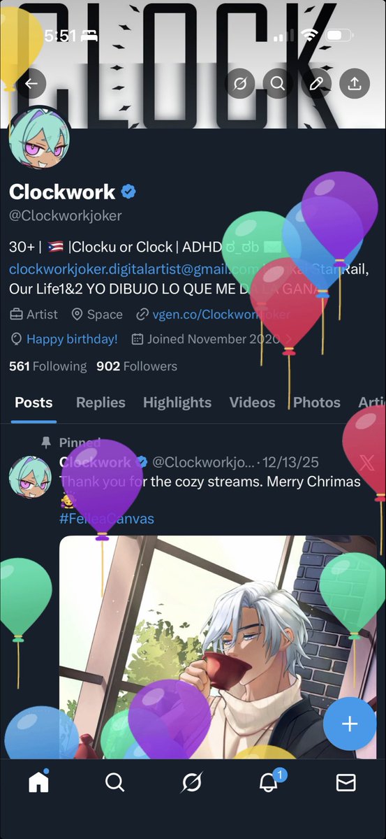 Made it to another year! I hope to continue drawing and improving as an artist and as a person.