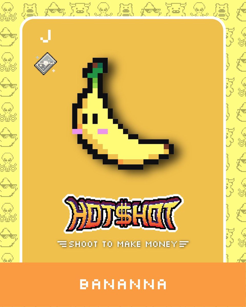 Bananna 🍌 

Don't let the sweet name fool you! This potassium-packed powerhouse is ready to slip past the competition and cash in BIG! 💥💸

Play now! 👉  hot-shot.io