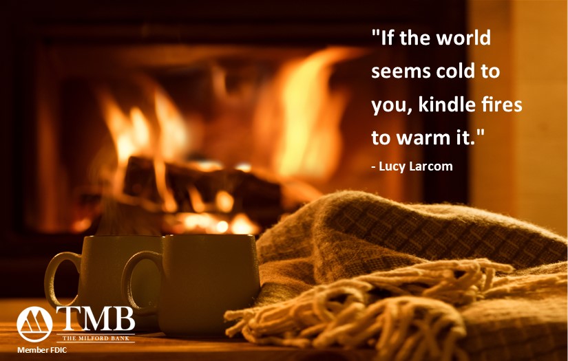 ✨At The Milford Bank, we believe those “fires” are the everyday acts of kindness, support, and connection that strengthen our community. Let’s keep lifting one another up and creating warmth wherever we can.     Kindness - Small Actions, Big Impact -  Community Spirit