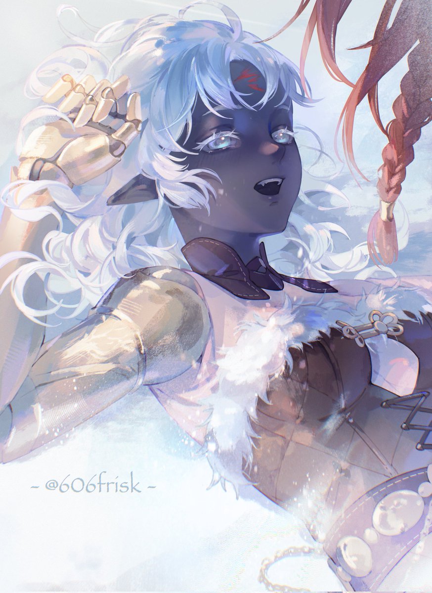 #tarnishedoc #oc #Doodles
Brilliant Snow ❄️