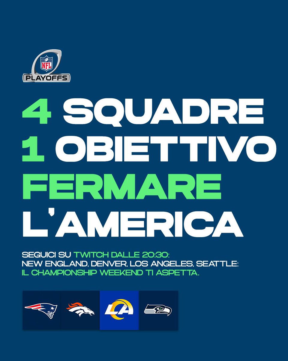 Per arrivare al Grande Ballo e la pubblicità costa milioni, in cui Bad Bunny canterà la sua Porto Rico facendo un salutino all’🧊 (f**k sempre e comunque, soprattutto oggi) sono rimaste quattro pretendenti.

Siori e Siore è CHAMPIONSHIP SUNDAY. Vivilo *live* con la Bonanza.