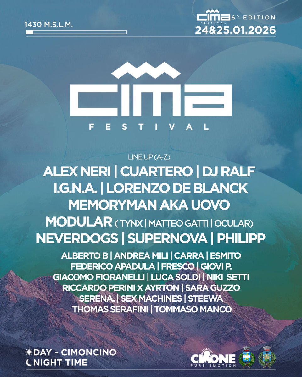 domenica, 25 gennaio 2026
<a href="/DjRalf__/">DjRalf__</a> <a href="/cimafestival/">Cima</a>, Monte Cimone (MO)