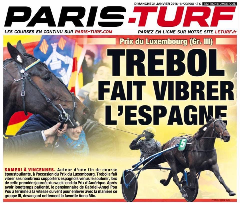 🖤 Trista notícia pel trot espanyol. 
TREBOL, el millor cavall espanyol de la història, ens ha deixat.
Records imborrables, èpiques victòries, moments inoblidables, perdem el millor. 
🙏 #GràciesTrebol per tot.