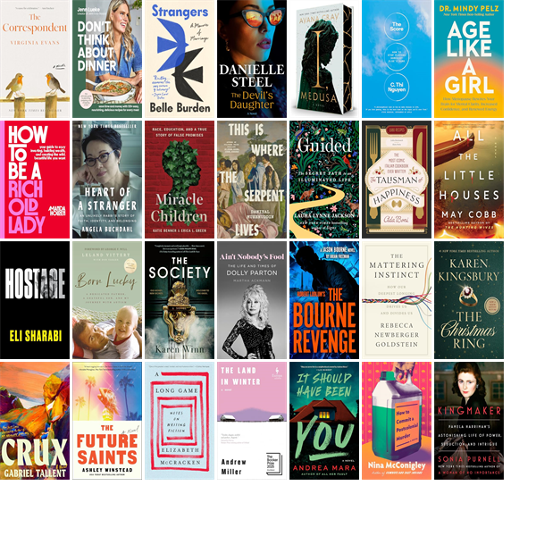 This week the Newbury Town Library has 135 new books.  New items include The Correspondent, Twelve Months, DonÆt Think About Dinner, Half His Age, Strangers, The Other Side of Change, The Devil's Daughter, Psycho Fae, and A Box Full of Darkness. wowbrary.org/nu.aspx?p=1684…