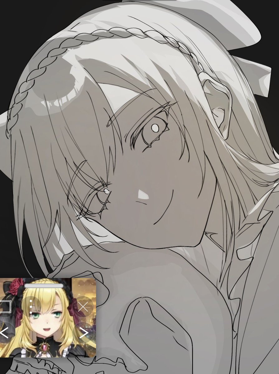 nannevvas's tweet image. grayscale wip cm :&amp;gt;