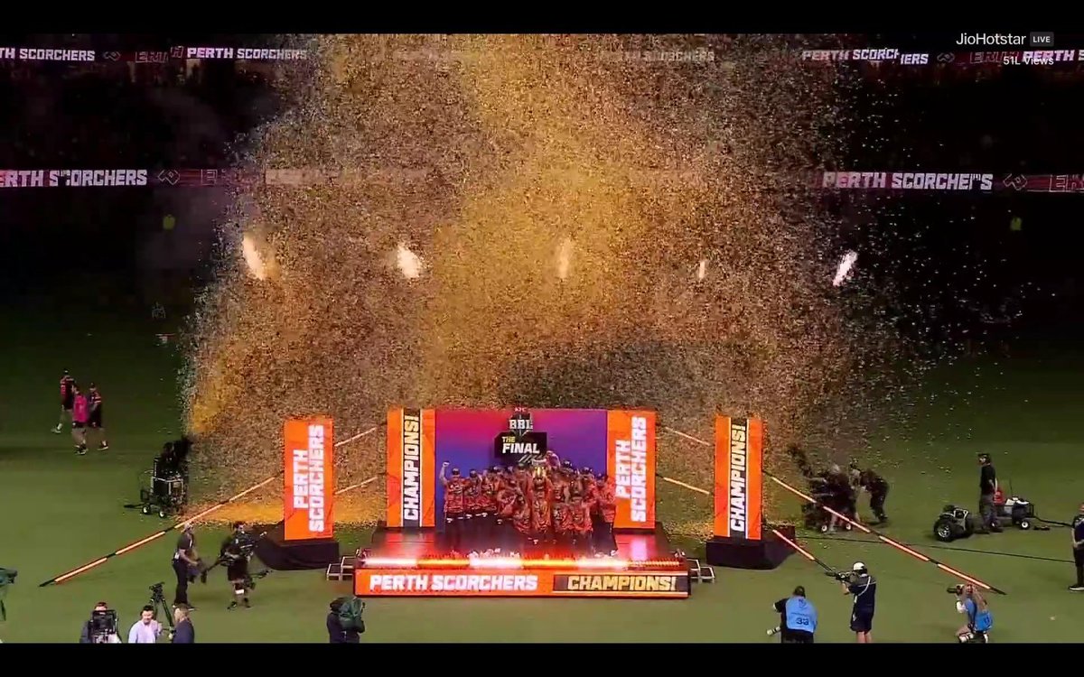 crictapish's tweet photo. Champion teams are winning T20 leagues in 2026. π₯
#BBLFinal #PSvsSS #crictapish https://t.co/eJwWoRZoOf