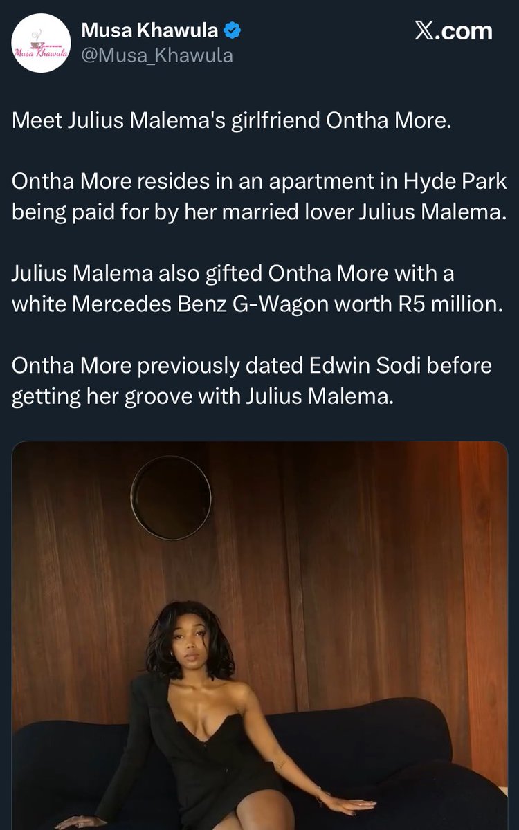 😭😭Musa posted Julius’s side chick