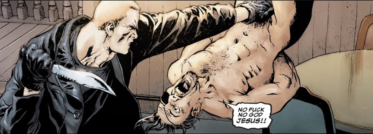 what's with Punisher Max and the constant ball torture