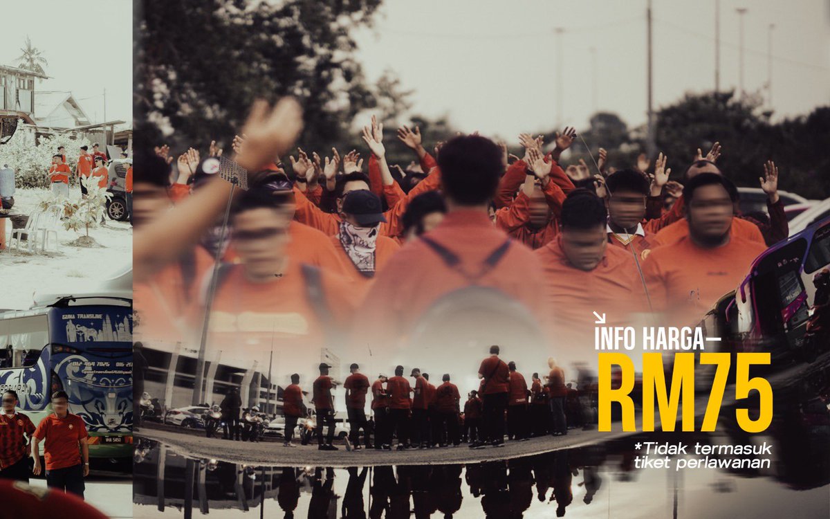 Previously, we had done 10 buses to KT. 

This time? 15 buses? 
Impossible? Nope. 

RM75 is all you need to be together with uS, following Selangor FC to Kuala Terengganu.