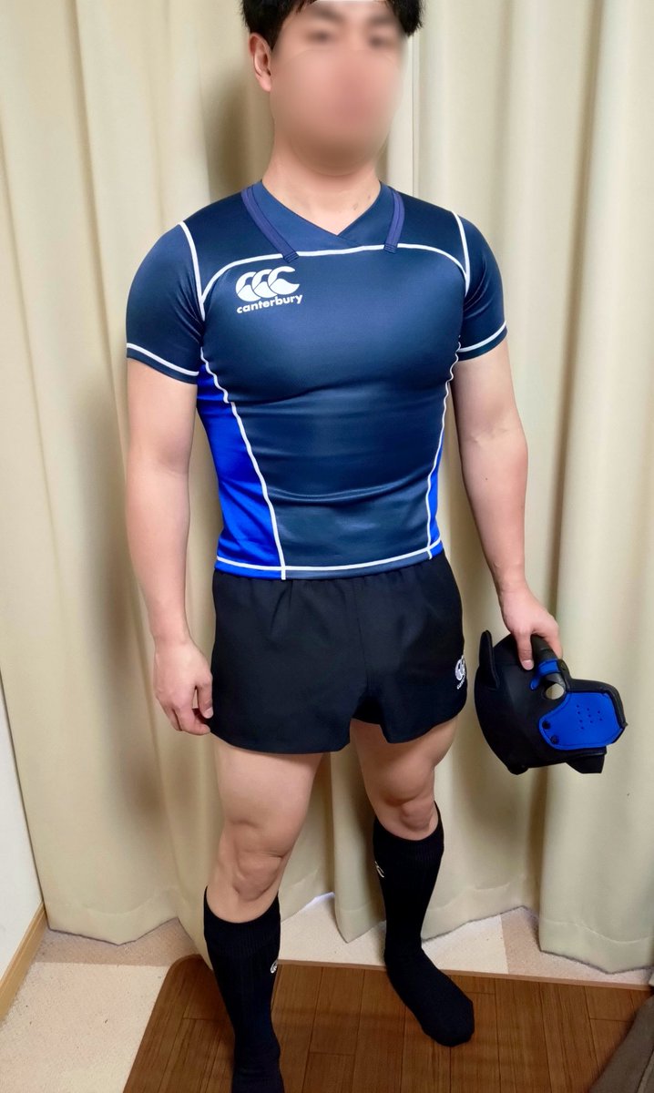 ri_ku_rikkun's tweet image. 次の試合はこのオリジナルヘッドギアで🏉