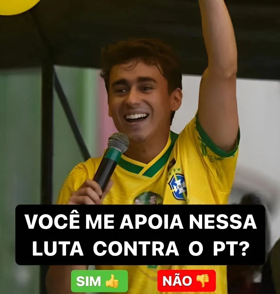 lira9344529's tweet image. Apoia Nikolas nessa luta??