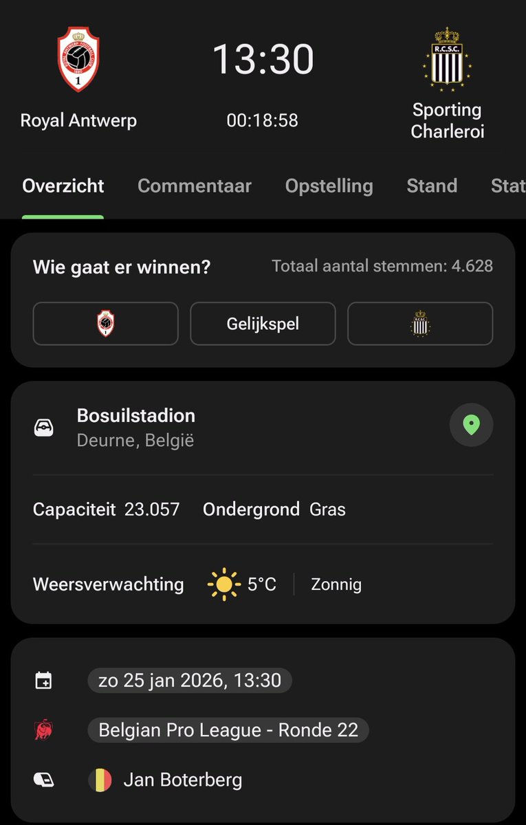 Kantoona1908's tweet image. Voor de geïnteresseerden. 
Om 13.30 uur Antwerp tegen Charleroi.
Ik kijk wederom met heel veel interesse naar twee spelers bij Charleroi. 
Etienne Camara en Yacine Titraoui.
Ben benieuwd wat jullie beide spelers vinden? 

#Antwerp #Charleroi