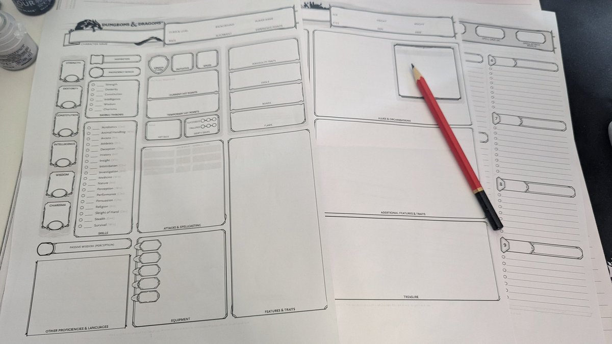 OperatorEmma's tweet image. I'm creating my very first D&amp;amp;D character but I have no idea what I'm doing. Please help