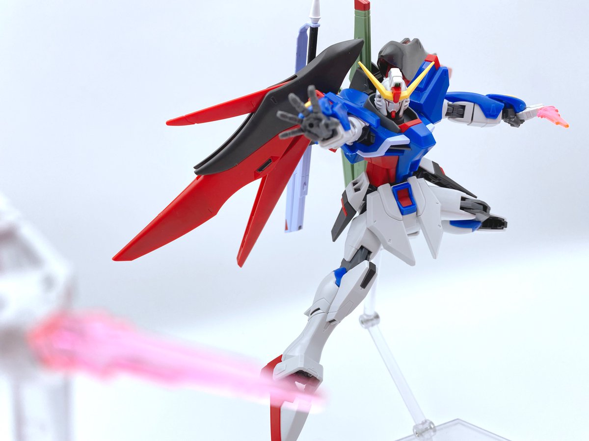 HGCE デスティニーガンダムでポージングその2 #ガンプラ