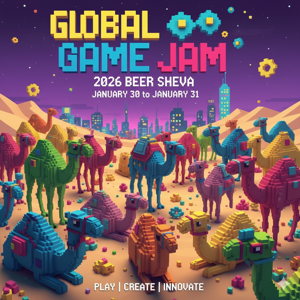 GGJ2026 בבאר שבע - הגיימג'אם הגלובלי השנתי מגיע עוד רגע!
facebook.com/events/1582596…
