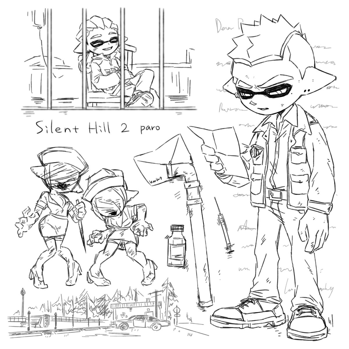 netsuspla's tweet image. paro