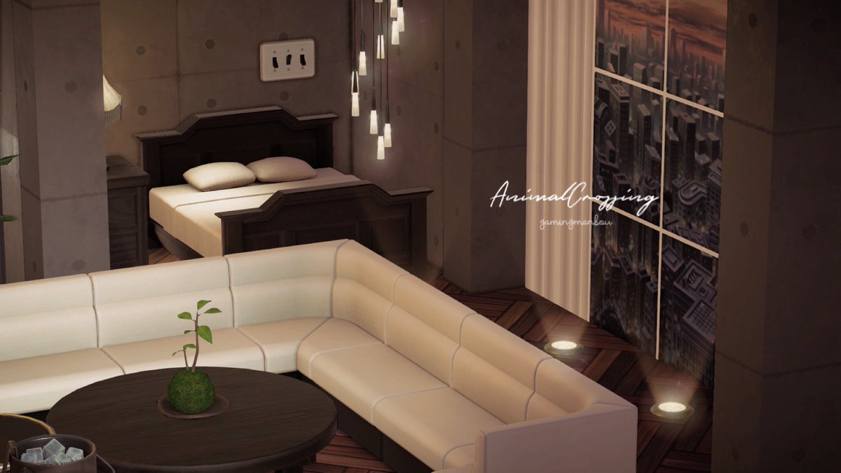 ホテル4号室 : 高層階な部屋

#ACNH #AnimalCrossing #あつ森
#あつまれどうぶつの森 #あつ森写真部
#あつ森アプデ