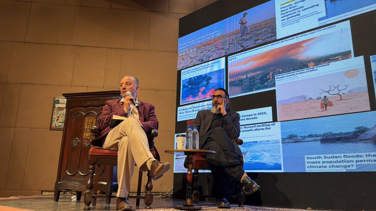 ThinkFestPK's tweet image. Discussion on climate! #ThinkFest26!