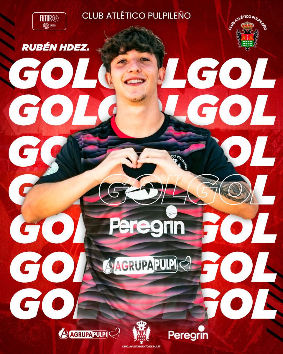 ⚽️63’ / 1-0 / ¡¡¡GOOOOOOOOOOOL DE RUBÉN HERNÁNDEZ !!! 

¡ABRE EL MARCADOR RUBEN DE VOLEA A LA MEDIA VUELTA! 💪🏻

#VamosPulpileño🔴⚫️