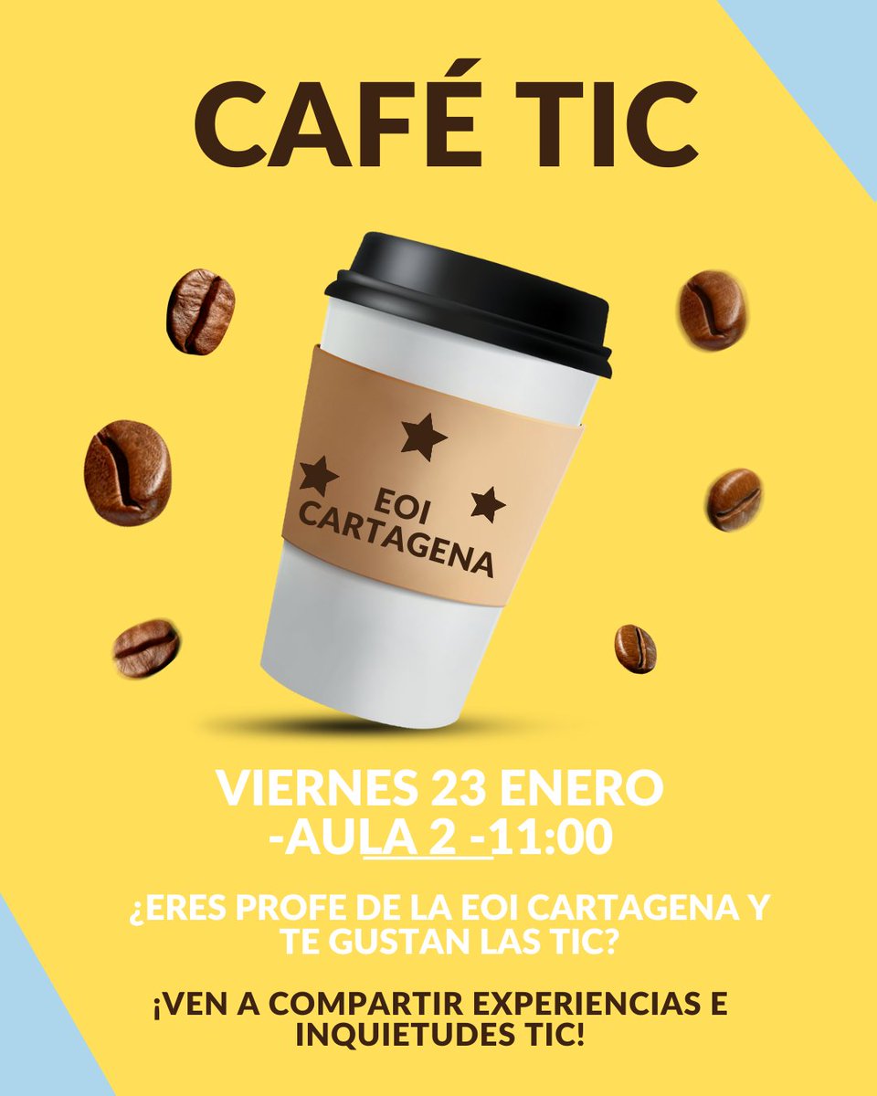 EOICartagena's tweet photo. Gracias a todos los que habéis participado en nuestro #CaféTIC. Nos hemos formado un poco más en las posibilidades didácticas de la IA. #aprendizajeentreiguales #plandigital @DigitalProf_RM @Educarm @ProgramasRM @AytoCartagenaES @AMPREOI https://t.co/WOQHBMfz3E
