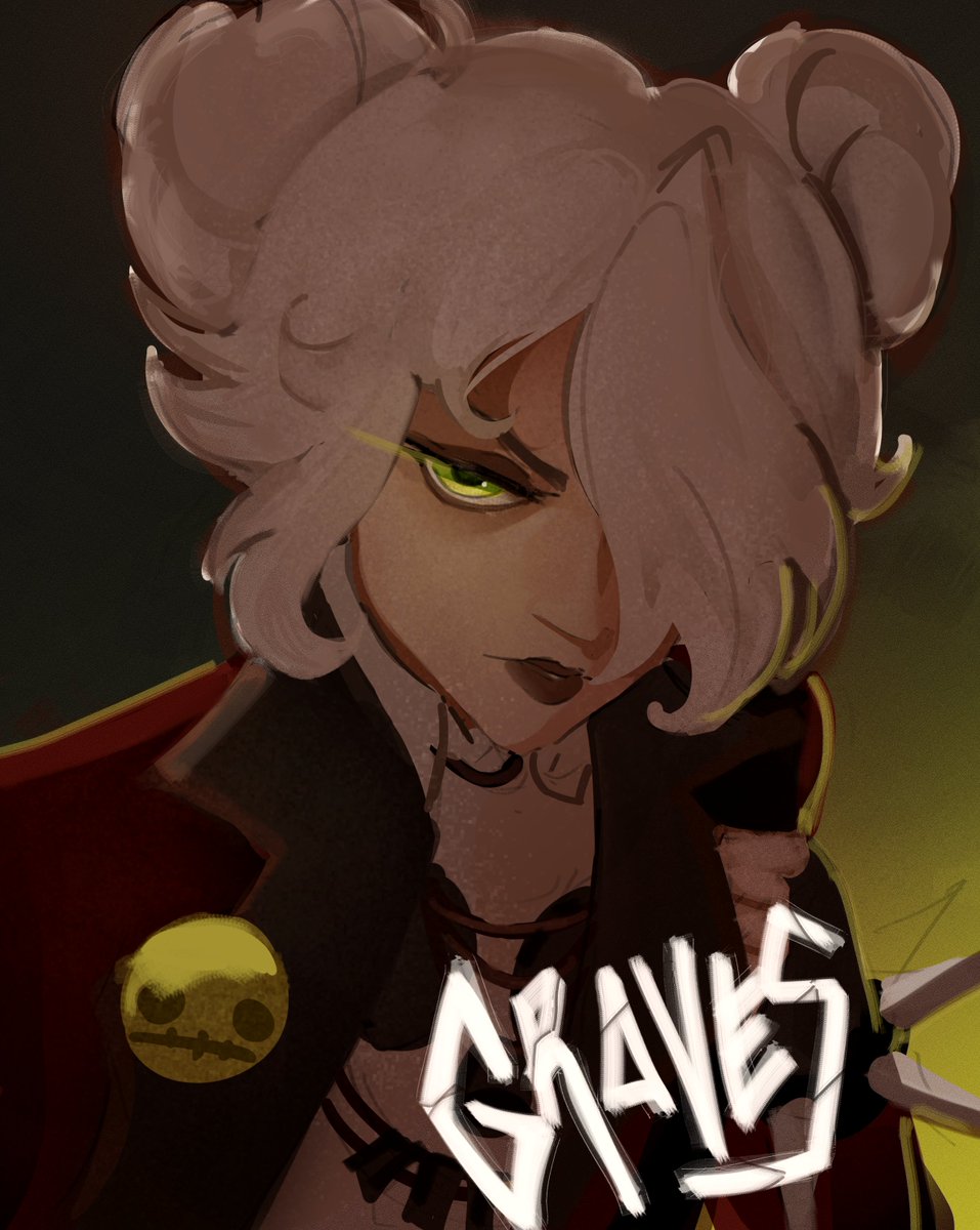 mofintofin's tweet image. Graves' design is so good #deadlock #deadlockfanart