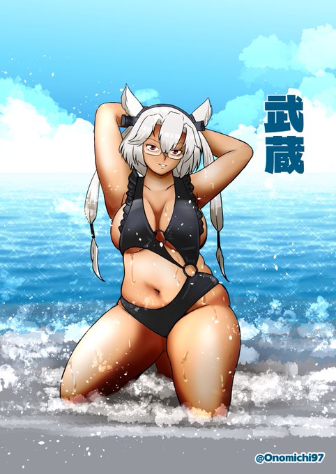 黒ビキニが似合う艦娘ナンバーワンis武蔵
#艦これ版真剣お絵描き60分一本勝負_20260125 