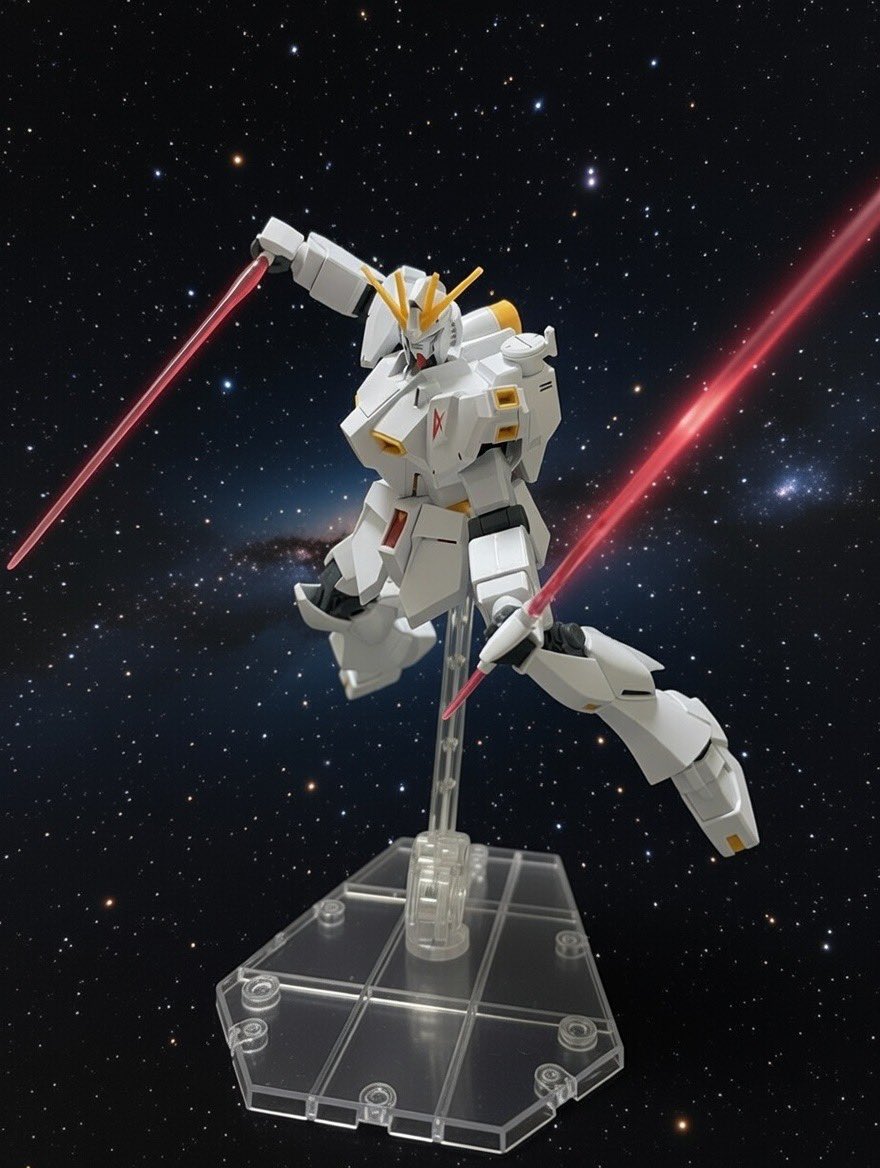 白いνガンダム
#ガンプラ