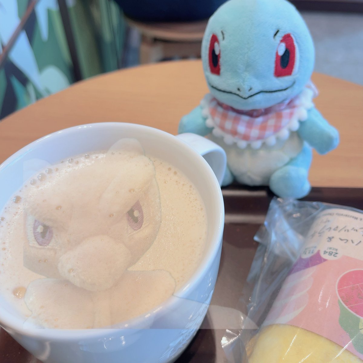 朕がいない時にはちみつ入りのほうじ茶ティーラテを飲むだと…!!!???