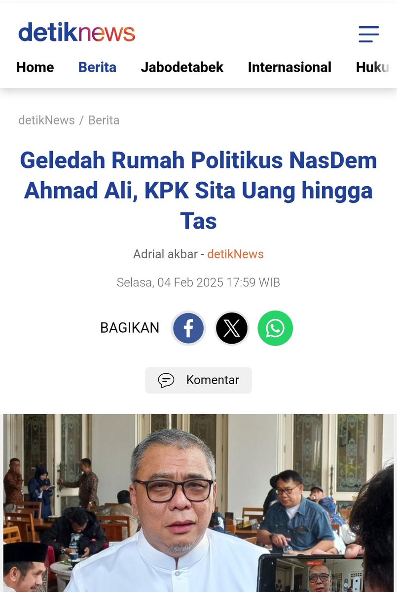 <a href="/BosPurwa/">King Purwa</a> <a href="/kompascom/">Kompas.com</a> Numpang lewat King, <a href="/KPK_RI/">KPK</a> apa kabar ini?