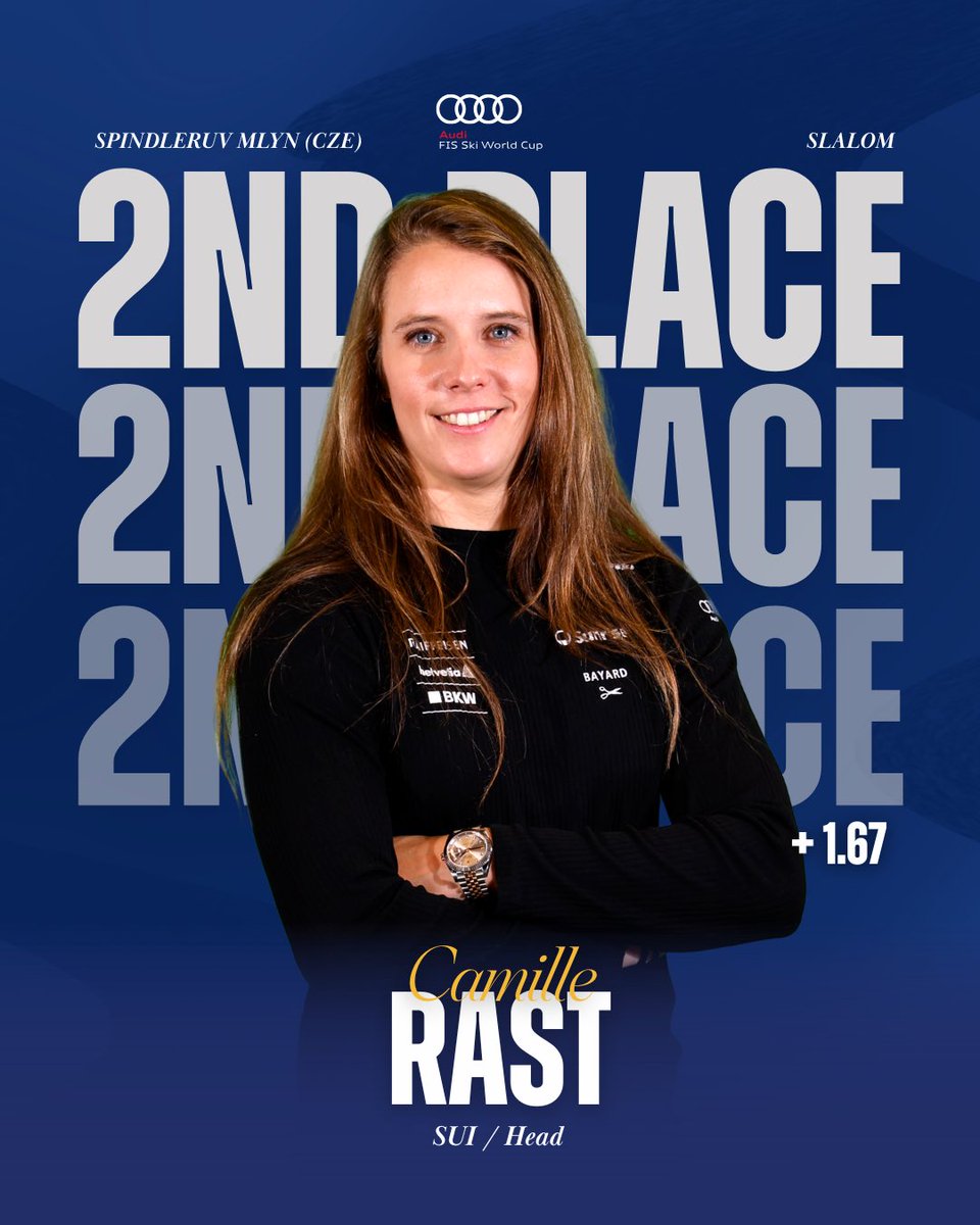 fisalpine's tweet image. MIKAELA SHIFFRIN 🇺🇸 WINS IN SPINDLERUV MLYN AND SECURES THE 9TH SLALOM GLOBE! 

108th World Cup victory for the GOAT ❄️
Simply unstoppable! 💪⛷️✨

🥈 Camille Rast 🇨🇭 (+1.67)
🥉 Emma Aicher 🇩🇪 (+2.18)

#FISAlpine #WorldCupSpindleruvMlyn