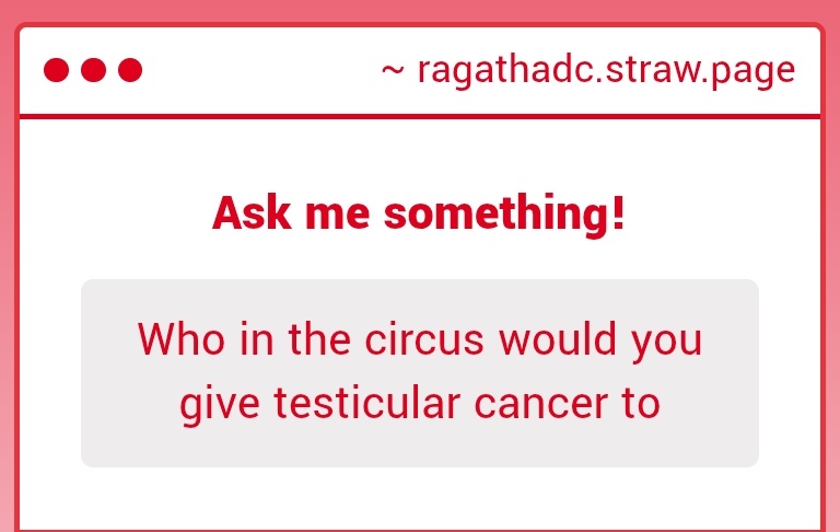 hopecore_hearts's tweet image. I don't wanna- please don't,  I really, REALLY don't-

Jax, it'd be Jax. 

O-oh, God! I don't- iIdon't actually WANT him to, uh, get cancer, that's- that's terrible! He's just so- Ugh! Sorry, I'm so, so sorry! I'm a terrible person- A terrible, awful person...