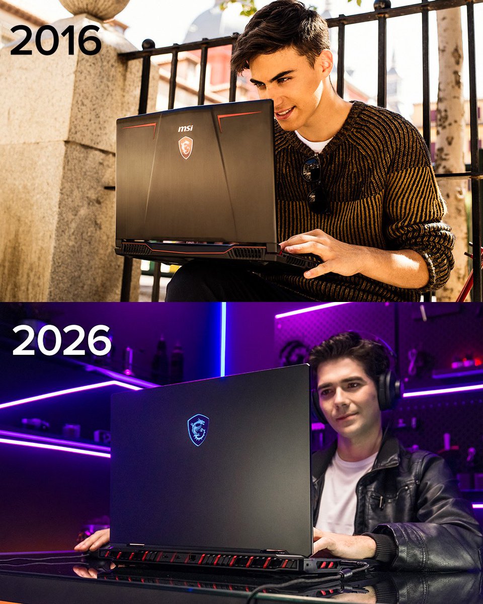 2016 VS 2026 🥹

Хто памʼятає серію ноутбуків MSI Raider GE?

 #laptop #raider #ноутбуки