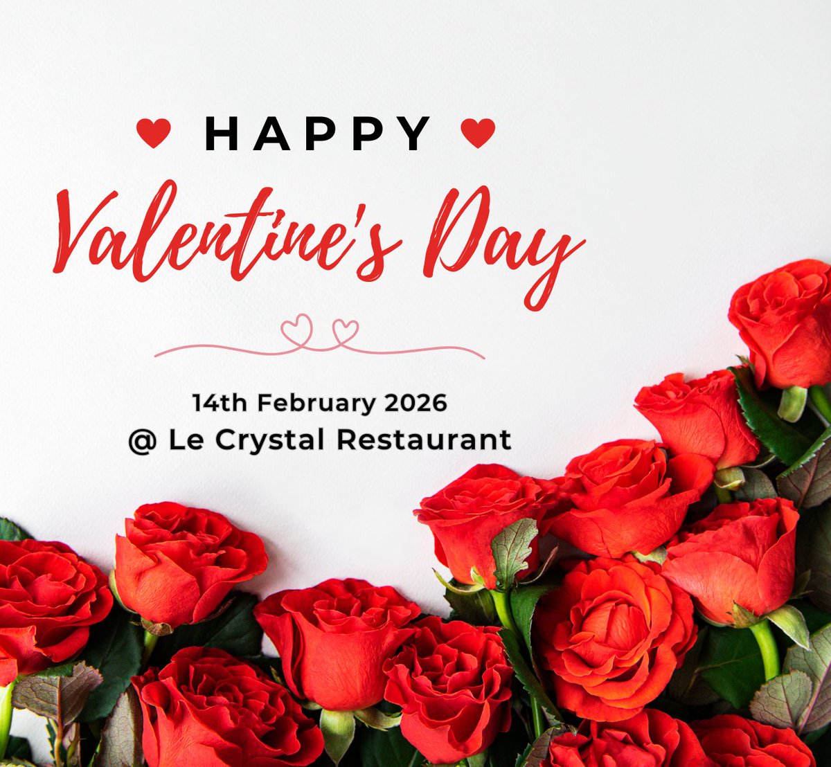 Le_Crystal_Rest's tweet photo. Celebrate Love at Le Crystal Restaurant - *|https://t.co/Q7FbHDr9F3|* https://t.co/T37Yxb1ko6