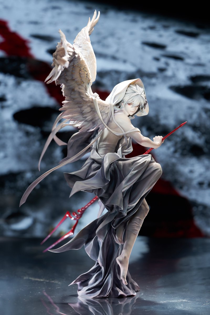 NaomiJeon's tweet image. 「渚カヲル・翼ver.」　GK
WF2026W  6-08-05 にて再販します。

塗装: @Torami479642 
撮影: @phinxuphinxu 
原型: 私

·1/7 全高約 350mm
·価格 35,000 円

※未塗装未組立のガレージキットです。
よろしくお願いいたします🙇‍♀️
#WF2026W #WF2026冬 #EVA