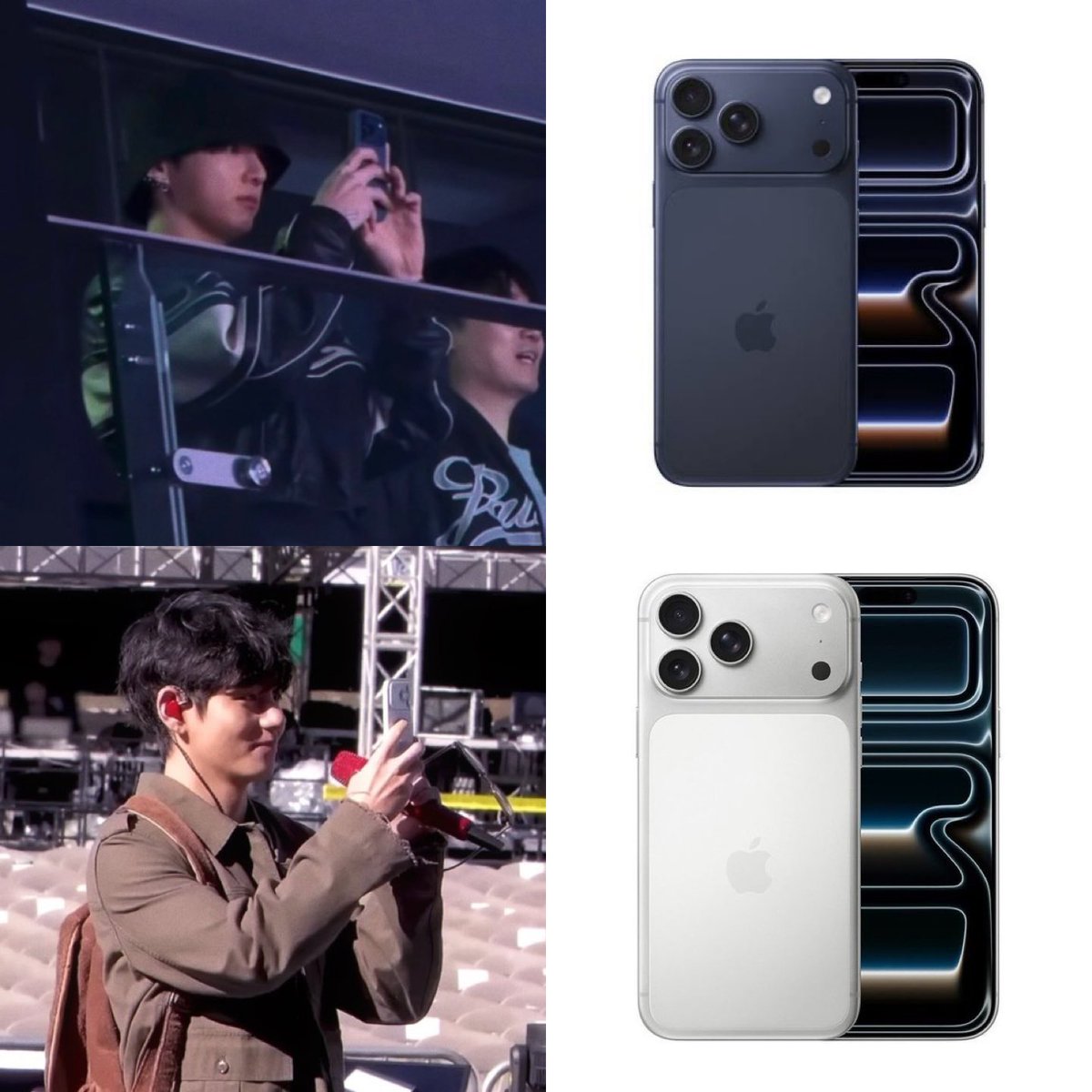 jungkovtae's tweet image. taekook use iphone 17 pro max &amp;gt;&amp;gt;
