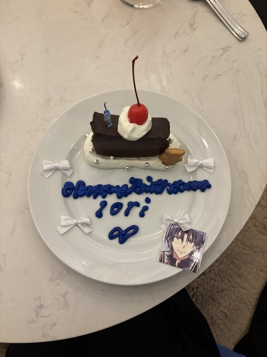 sd103131's tweet photo. 当日もお祝いできて幸せ💙
本当におめでとう💙

 #和泉一織生誕祭2026  #和泉一織誕生祭2026 https://t.co/Anfzj1Q2CF